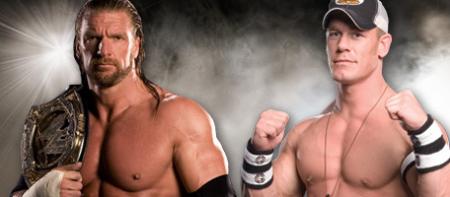 triple h vs john cena 